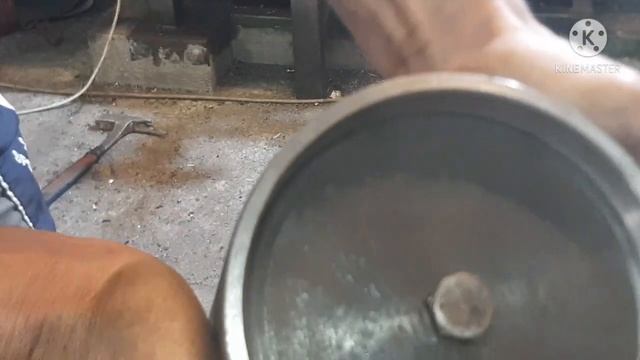 Самодельный тигель, на самодельном токарном станке. смотреть онлайн