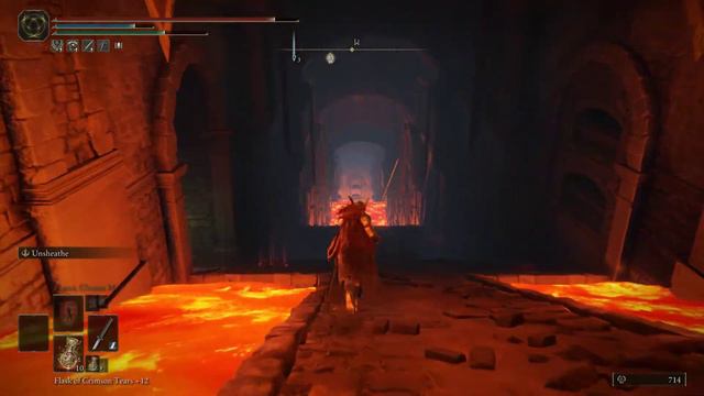 Elden Ring - Malenia visits Gelmir Hero's Grave смотреть онлайн