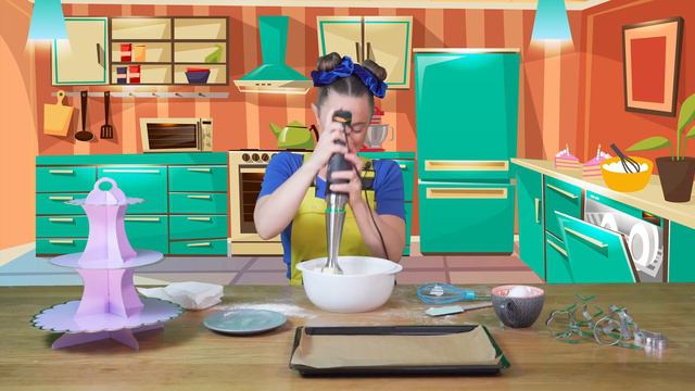 Baking Cupcakes and Biscuits With Magilu - Home Activities for Kids смотреть онлайн