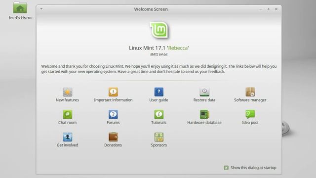 Linux Mint 17.1 64bit “Rebecca”. Installation. Mate desktop. смотреть онлайн