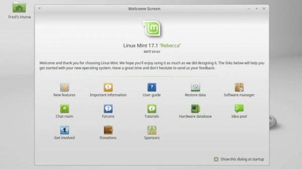 Linux Mint 17.1 64bit “Rebecca”. Installation. Mate desktop.