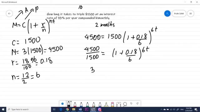 Time required to triple an investment | compound interest formula смотреть онлайн
