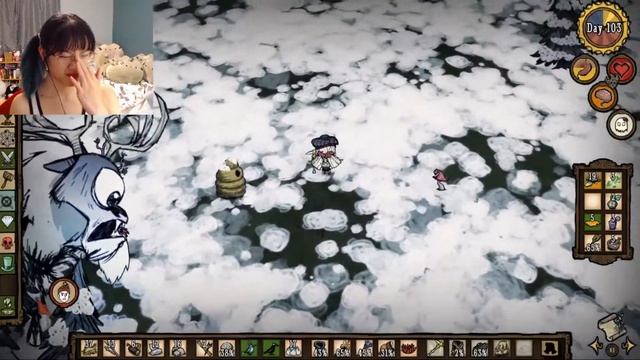 The Deerclops Shows up Right When we Decide to go Sailing | Don't Starve Together (#55) смотреть онлайн