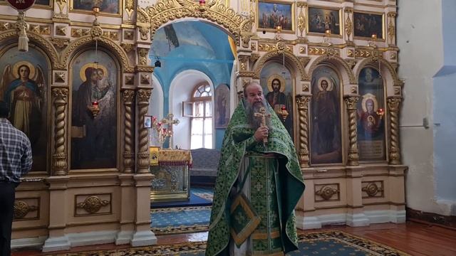 08.10.2022 - проповедь на литургии, прот.Николай Цирке смотреть онлайн