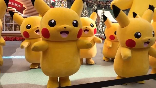 Pikachu Parade At Changi Airport Singapore.