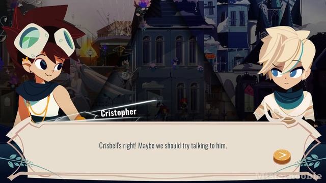 Cris Tales - Unlucky Love, broken mirror side quest (Cinder Signet reward) walkthrough смотреть онлайн
