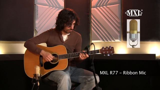 MXL R77 - Acoustic Guitar Demo 1080.mov смотреть онлайн
