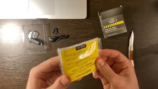 Распаковка bluetooth гарнитуры Jabra Talk 2 смотреть онлайн