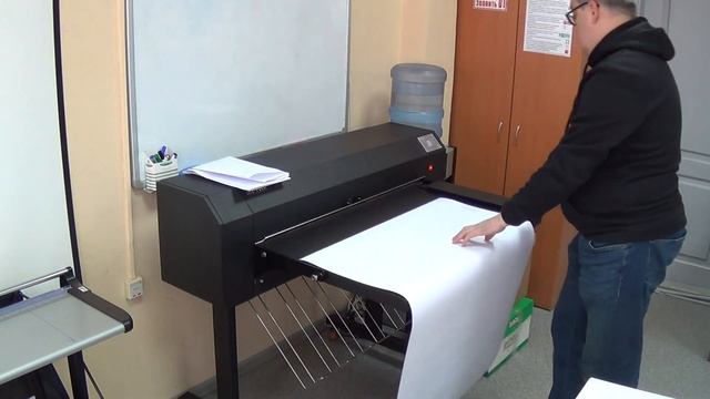 Фальцовщик Rongda L-FOLD4000 (автономный) фальцовка в А4 смотреть онлайн