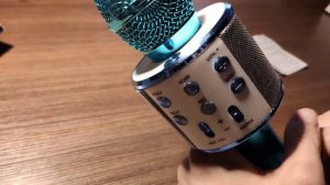 WSTER WS 858 Караоке микрофон обзор