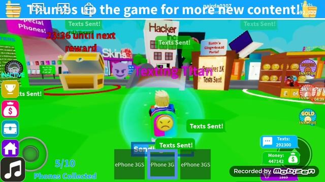 Играем в Симулятор текста/Roblox смотреть онлайн