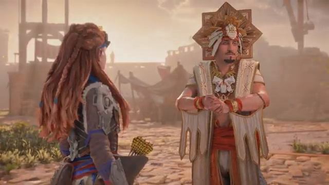 Horizon Forbidden West PS5 [4K HDR 60FPS] Avad y Aloy mantienen una larga conversación смотреть онлайн