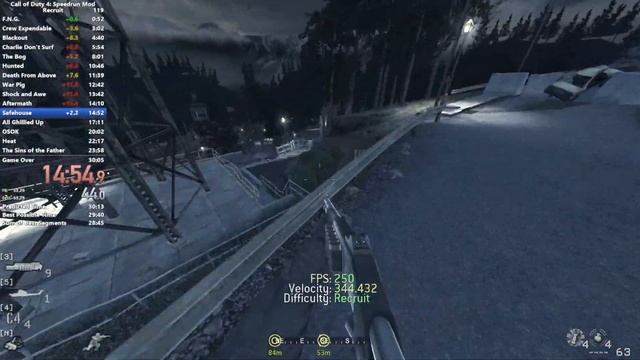 CoD4 - Speedrun Mod - Ex-WR (29:51,54) смотреть онлайн