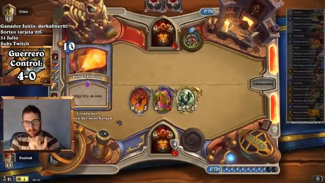 Guerrero Control VS Guerrero C'Thun (p.2) [Hearthstone Construido] смотреть онлайн
