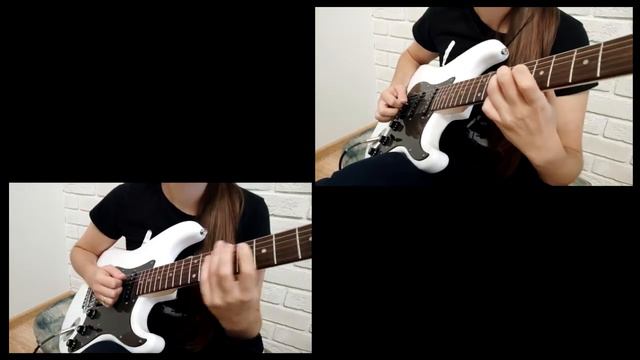 Dua Lipa - Break my heart (electric guitar cover) смотреть онлайн