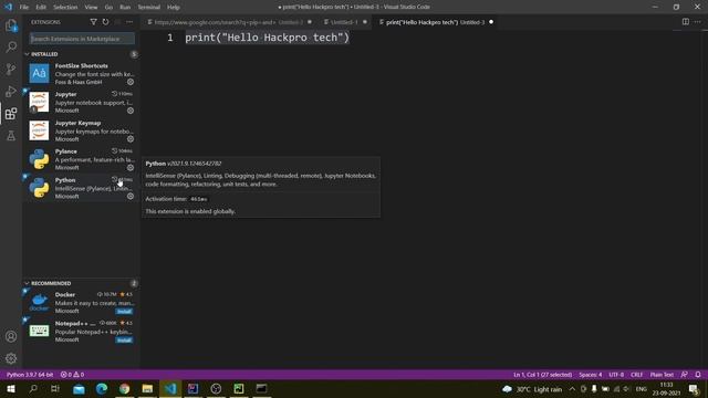 PYTHON - Setup in REPL, VS-Code and PyCharm #3 смотреть онлайн