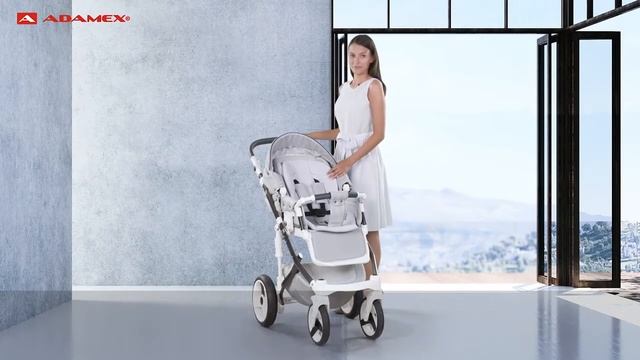 Обзор детской коляски Adamex Монте Делюкс