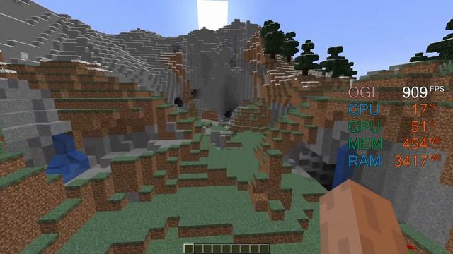 GeForce GTX 1060 6GB -- AMD Ryzen 5 2600 -- Minecraft FPS Test Low