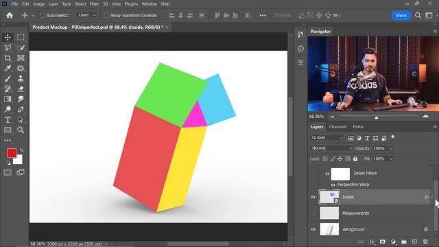 How to Create Mockups with Complex 3D Shapes! - Photoshop Tutorial смотреть онлайн