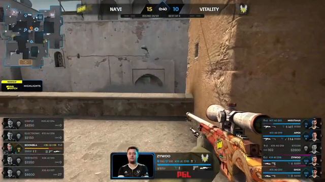 [RU] NAVI [2] - [0] Vitality | BO3 | PGL Major Stockholm 2021 | Champions Stage