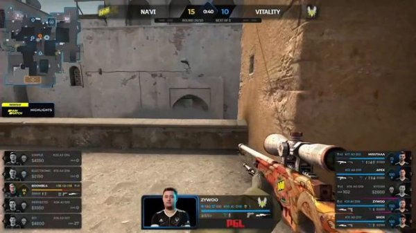 [RU] NAVI [2] - [0] Vitality | BO3 | PGL Major Stockholm 2021 | Champions Stage