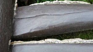 Лавка из дерева для дачи своими руками