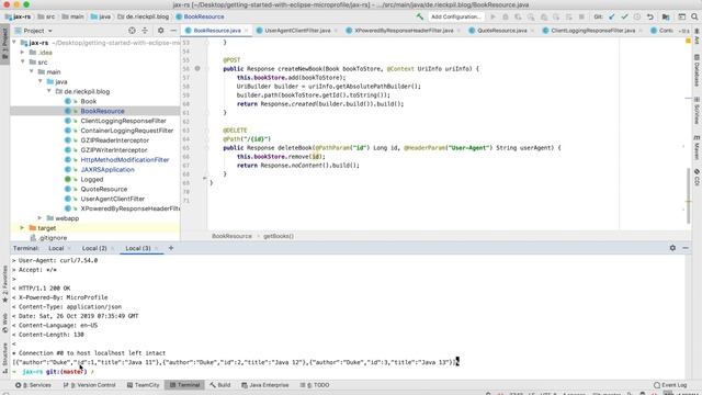 JAX-RS - Getting Started with MicroProfile смотреть онлайн
