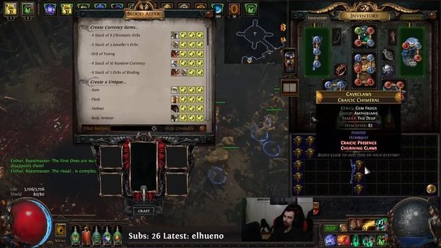 Trying Out The New Synthesis Reroll Beast Crafting - Vivid Vulture