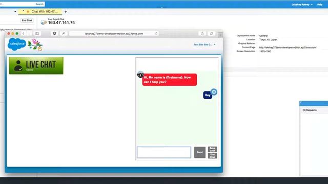 Launching live agent in iframe - Same Window смотреть онлайн