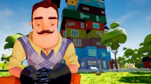 ШОУ ПРИВЕТ СОСЕД!ИЗВИНИТЕ Я УСТАЛ!ИГРА HELLO NEIGHBOR MOD KIT ПРОХОЖДЕНИЕ МОДА A LONG WAY DOWN!
