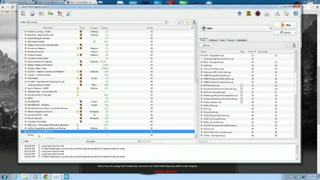 USKRP and Wrye Bash for Skyrim Redone using Mod Organizer смотреть онлайн