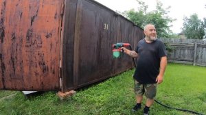 Как покрасить кирпичную стену.