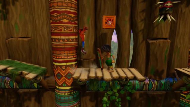 Прохождение игры Crash Bandicoot - часть 1. (без комментов) смотреть онлайн