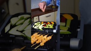 Готовим с настольным грилем TEFAL Optigrill 4in1 GC 774D30!