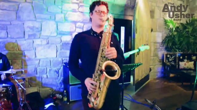 Andy Usher Band Sax Solo | Long Train Running смотреть онлайн