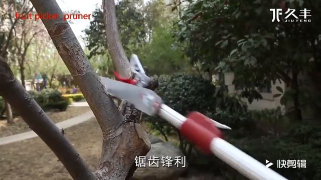 telescopic pole fruit picker and tree pruner смотреть онлайн