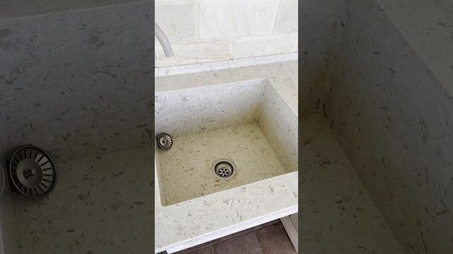 ⚫Столешница с интегрированной мойкой | КВАРЦ | Зона барбекю⚫Краснодар, Сочи, Геленджик. смотреть онлайн