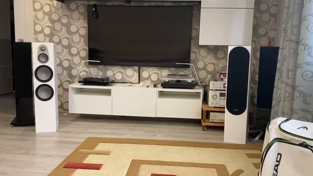 Monitor Audio Silver 500 6g + Marantz SR9600 смотреть онлайн