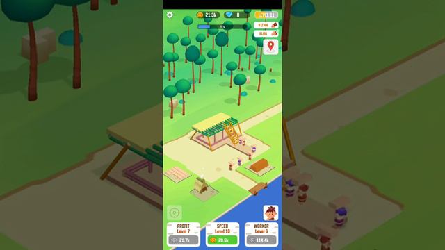 Idle Jungle: Survival Builder Best Android Gameplay 3 смотреть онлайн