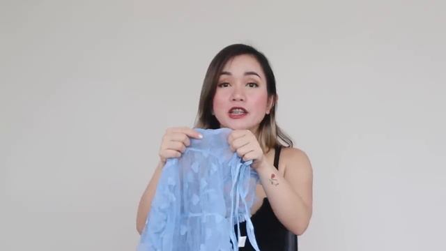SEE THROUGH/MESH SLEEPWEAR TRY ON HAUL (ALL BLUE) | ERIKA RAMOS