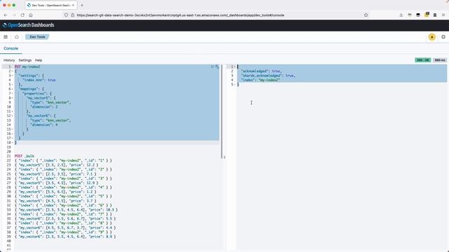 Bulk KNN search using Amazon OpenSearch смотреть онлайн