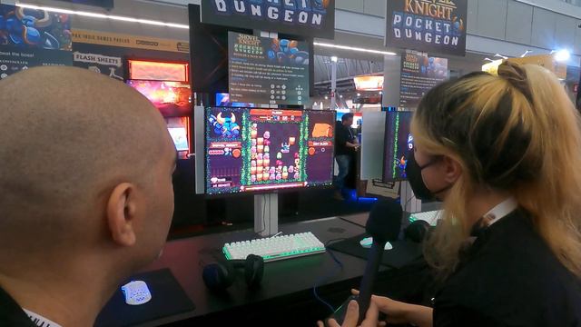 Exclusive Shovel Knight Pocket Dungeon | Interview At Pax East 2023 смотреть онлайн