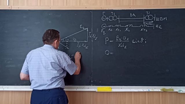 14-2 Угловая характеристика по реактивной мощности смотреть онлайн