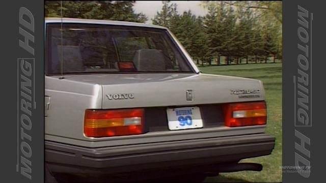 1990 Volvo 740 Turbo | Motoring TV Classics смотреть онлайн