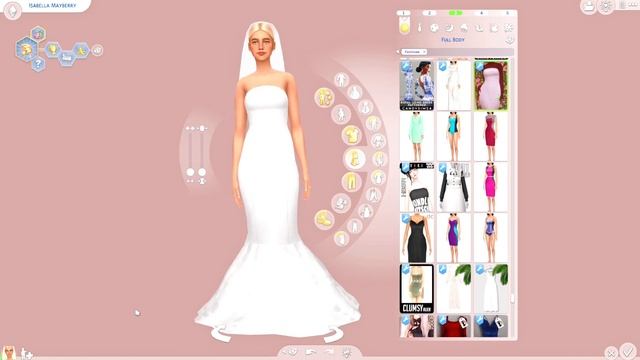 Wedding Dress CC Haul WITH LINKS? | The Sims 4: Custom Content Haul (Maxis Match) #MyWeddingStories смотреть онлайн