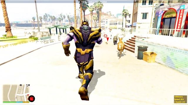 Thanos Power Mod in GTA 5 - Wreaking Havoc with the Infinity Gauntlet!" | Gk Game Action смотреть онлайн