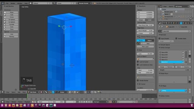 Blender Tutorial - How to make a Minecraft Rig - Rigging [3/4] смотреть онлайн