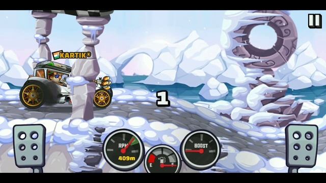 Hill Climb Racing 2 - Free!! Legendary Snowmobile Paint? Season Reward смотреть онлайн