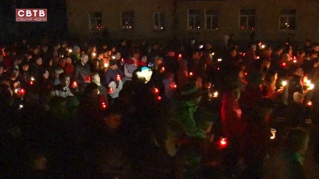 Советская Гавань. Акция "Свеча Памяти". 09 Мая 2018. смотреть онлайн