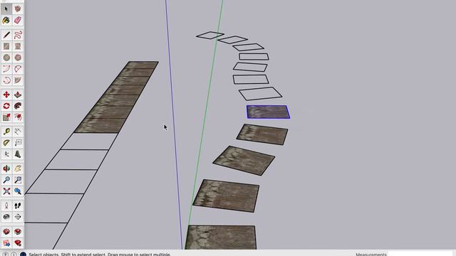 SketchUp - Making a texture follow a path. смотреть онлайн
